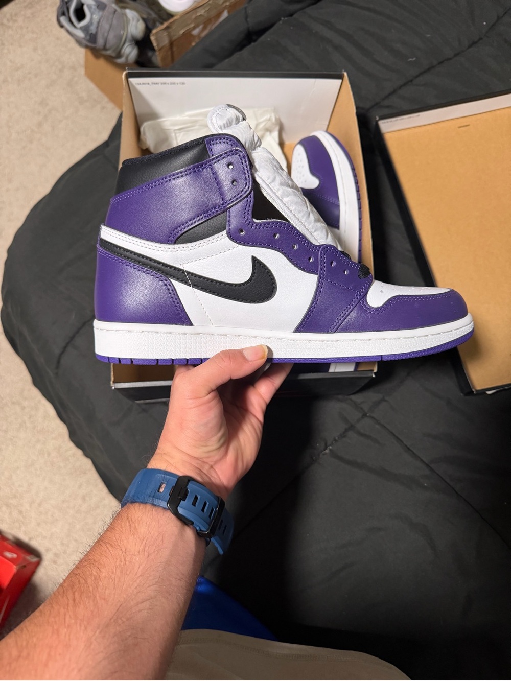 Jordan 1 High Court Purple 2.0